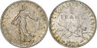 France Franc Semeuse, Paris, MS(60-62), Silver, KM:844.1, Gadoury:467 -