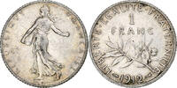 France Franc Coin, Semeuse, Paris, Silver, KM:844.1 -