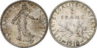 France Franc Semeuse, Paris, Silver, KM:844.1, Gadoury:467 -