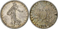 France Franc Semeuse, Paris, Silver, KM:844.1, Gadoury:467 -