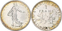 France Franc Semeuse, Paris, Silver, KM:844.1, Gadoury:467 -