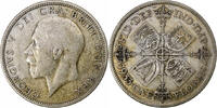 Great Britain Florin George V, British Royal Mint, Silver -