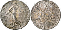 France 2 Francs Semeuse, Paris, Silver, KM:845.1, Gadoury:532 -