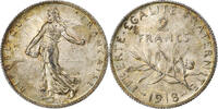 France 2 Francs Semeuse, Paris, Silver, Gadoury:532, KM:845.1 -