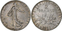 France 2 Francs Semeuse, Paris, Silver, Gadoury:532, KM:845.1 -