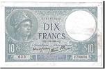 France 10 Francs Banknote, 10 F 1916-1942 ''Minerve'' -