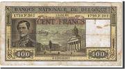 Belgium 100 Francs Banknote -