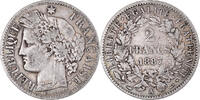 France 2 Francs Coin, Cérès, Paris, Silver, KM:817.1 -