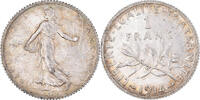 France Franc Coin, Semeuse, Paris, Silver, KM:844.1 -