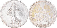 France Franc Coin, Semeuse, Paris, Silver, KM:844.1 -