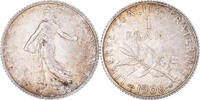 France Franc Coin, Semeuse, Paris, Silver, KM:844.1 -