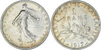 France Franc Coin, Semeuse, Paris, Silver, KM:844.1 -