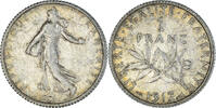 France Franc Coin, Semeuse, Paris, Silver, KM:844.1 -