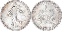 France Franc Coin, Semeuse, Paris, Silver, KM:844.1 -