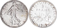 France Franc Coin, Semeuse, Paris, Silver, KM:844.1 -