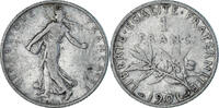 France Franc Coin, Semeuse, Paris, Silver, KM:844.1 -