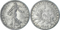 France Franc Coin, Semeuse, Silver, Gadoury:467 -