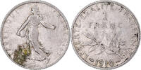 France Franc Coin, Semeuse, Paris, Silver, KM:844.1 -