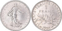 France Franc Coin, Semeuse, Paris, Silver, KM:844.1 -