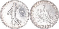 France Franc FRANCE, Semeuse, Paris, KM #844.1, Silver, 23, Gadoury.. -