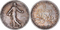 France Franc Coin, Semeuse, Paris, Silver, KM:844.1 -