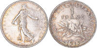 France Franc Coin, Semeuse, Paris, Silver, KM:844.1 -