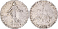 France Franc Coin, Semeuse, Silver, Gadoury:467 -