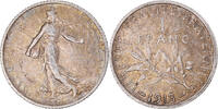 France Franc Coin, Semeuse, Paris, Silver, KM:844.1 -