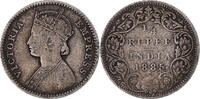 INDIA-BRITISH 1/4 Rupee Coin, Victoria, Silver, KM:490 -