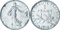 France Franc Coin, Semeuse, Paris, Silver, KM:844.1 -