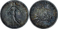 France Franc Coin, Semeuse, Paris, Silver, KM:844.1 -