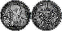 French Indochina Piastre Coin, FRENCH INDO-CHINA, Paris, Copper-nickel, KM:32.2 -