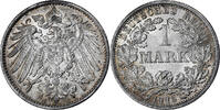 GERMANY - EMPIRE Mark Wilhelm II, Stuttgart, Silver, KM:14 -