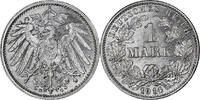 GERMANY - EMPIRE Mark Coin, Wilhelm II, Karlsruhe, Silver -