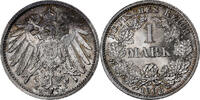 GERMANY - EMPIRE Mark Coin, Wilhelm II, Munich, Silver, KM:14 -