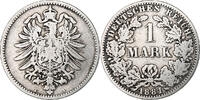 GERMANY - EMPIRE Mark Wilhelm I, Berlin, Silver, KM:7 -