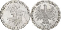 Federal Republic of Germany 10 Mark Coin, Germany, Olympics, Stuttgart, Silver, KM 132 -