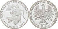 GERMANY - FEDERAL REPUBLIC 10 Mark Coin, Stuttgart, BE, Silver -