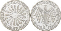 GERMANY - FEDERAL REPUBLIC 10 Mark Coin, Stuttgart, BE, Silver -