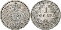 GERMANY - EMPIRE Mark Wilhelm II, Hambourg, Silver, KM:14 -