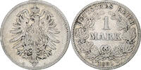 GERMANY - EMPIRE Mark Wilhelm I, Karlsruhe, Silver, KM:7 -