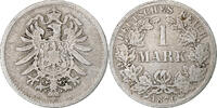 GERMANY - EMPIRE Mark Wilhelm I, Munich, Silver, KM:7 -