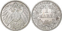 GERMANY - EMPIRE Mark Wilhelm II, Stuttgart, Silver, KM:14 -