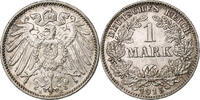 GERMANY - EMPIRE Mark Wilhelm II, Muldenhütten, Silver -