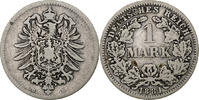 GERMANY - EMPIRE Mark Wilhelm I, Munich, Silver, KM:7 -
