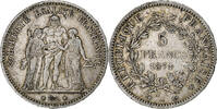 France 5 Francs Hercule, Bordeaux, Silver, KM:820.2 -