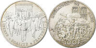 France 100 Francs Libération de Paris, Silver, KM:1045.1 -
