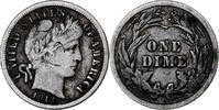 United States Dime Barber Dime, U.S. Mint, Philadelphia -