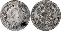 Austria 20 Kreuzer Silver -