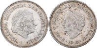 Netherlands 10 Gulden Juliana, Utrecht, Silver, KM:195 -